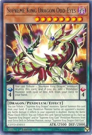 Supreme King Dragon Odd-Eyes - 1st Edition