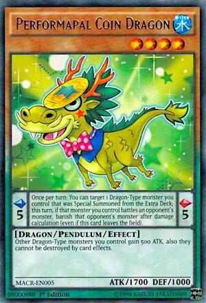 Performapal Coin Dragon - 1st Edition