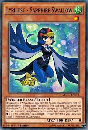 Lyrilusc - Sapphire Swallow - 1st Edition