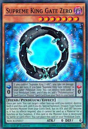Supreme King Gate Zero - 1st Edition
