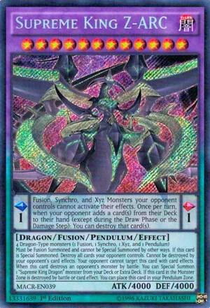 Supreme King Z-ARC - Unlimited