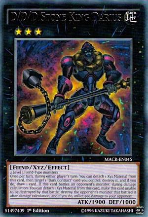 D/D/D Stone King Darius - 1st Edition