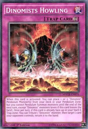 Dinomists Howling - 1st Edition