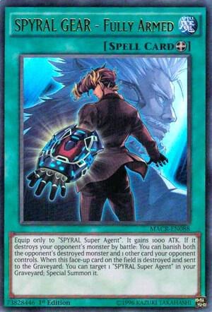 SPYRAL GEAR - Fully Armed - Unlimited