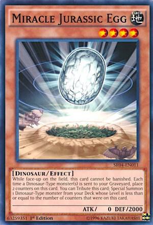 Miracle Jurassic Egg - 1st Edition