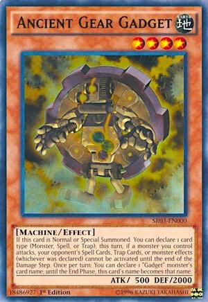 Ancient Gear Gadget - 1st Edition