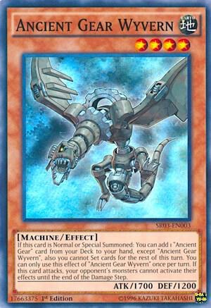 Ancient Gear Wyvern - 1st Edition