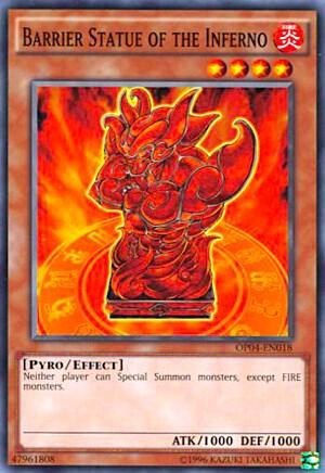 Barrier Statue of the Inferno