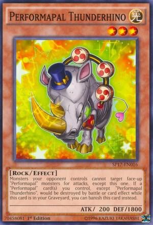Performapal Thunderhino - Starfoil
