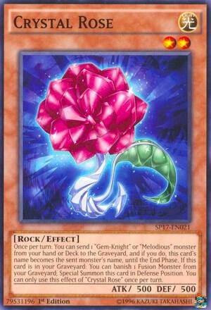 Crystal Rose - Starfoil