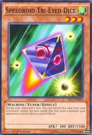 Speedroid Tri-Eyed Dice - 1st Edition