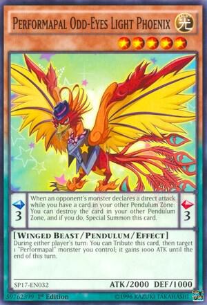 Performapal Odd-Eyes Light Phoenix - 1st Edition