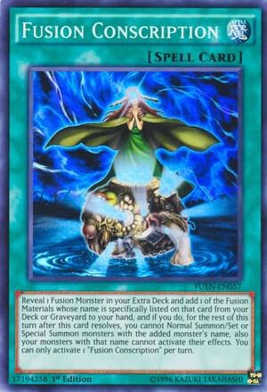 Fusion Conscription - 1st Edition