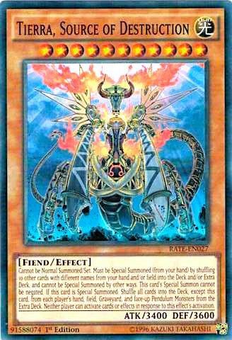 Tierra, Source of Destruction - 1st Edition