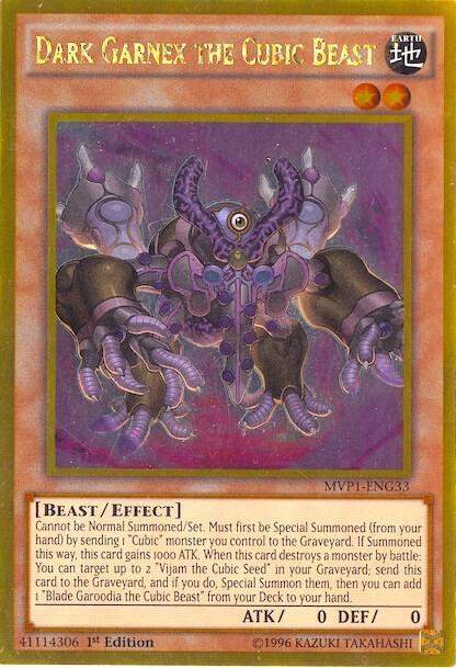 Dark Garnex the Cubic Beast - 1st Edition