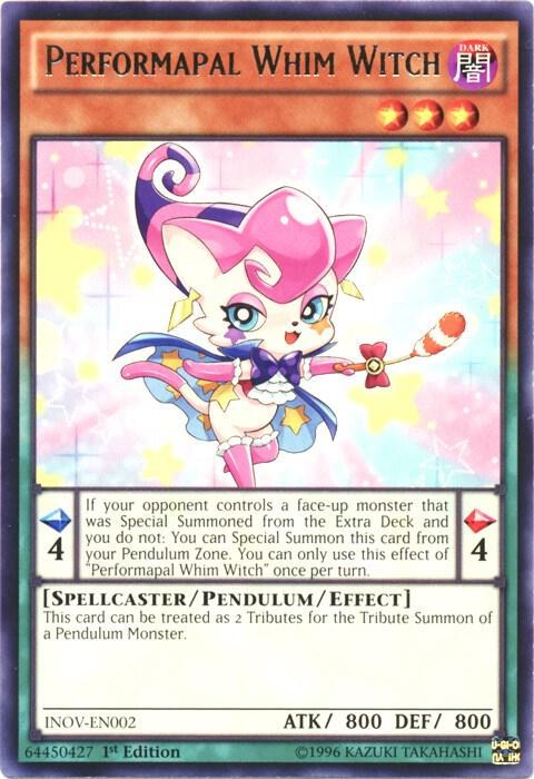 Performapal Whim Witch - 1st Edition