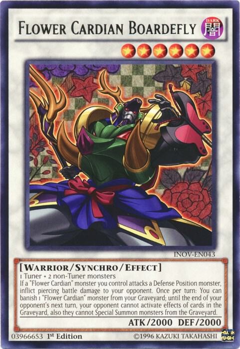Flower Cardian Boardefly - 1st Edition