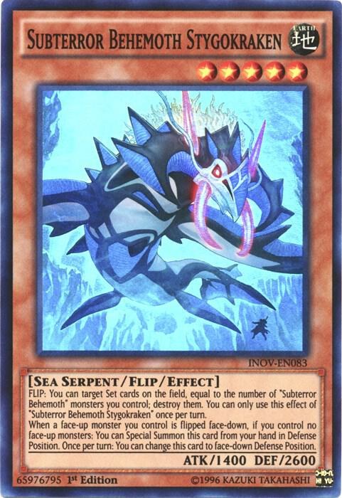 Subterror Behemoth Stygokraken - 1st Edition