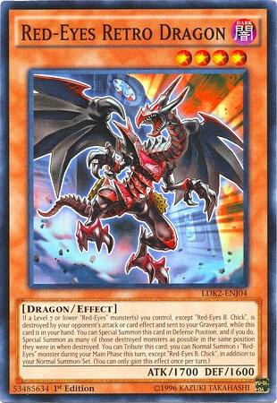 Red-Eyes Retro Dragon - 1st Edition