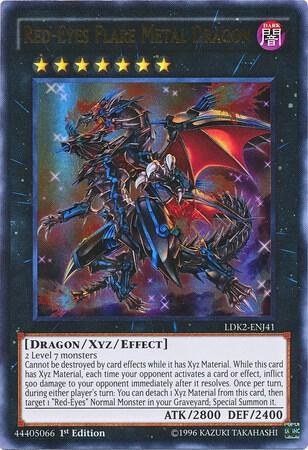 Red-Eyes Flare Metal Dragon - 1st Edition