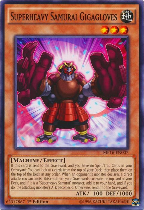 Superheavy Samurai Gigagloves - Unlimited