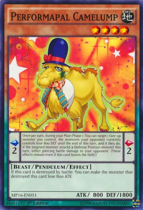 Performapal Camelump - 1st Edition