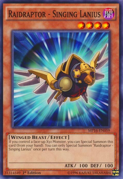 Raidraptor - Singing Lanius - Unlimited
