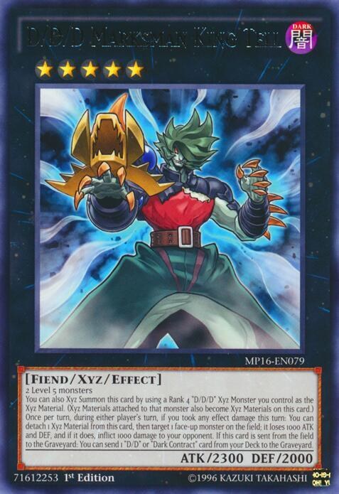 D/D/D Marksman King Tell - 1st Edition