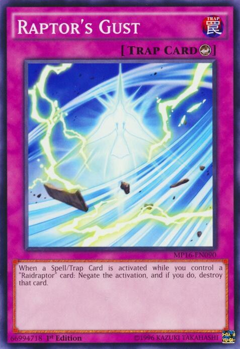 Raptor's Gust - 1st Edition