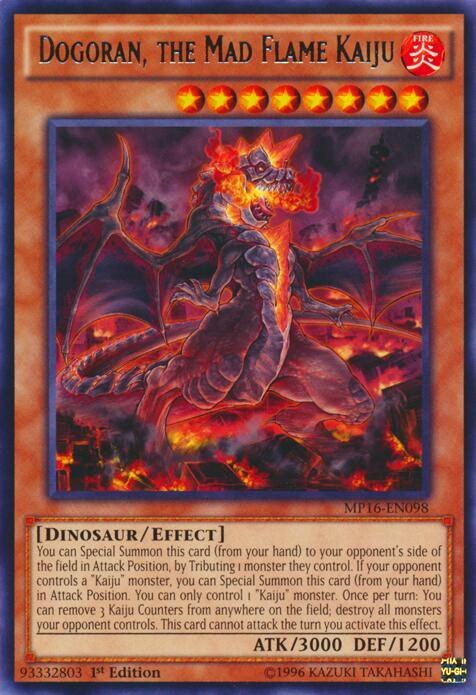 Dogoran, the Mad Flame Kaiju - Unlimited