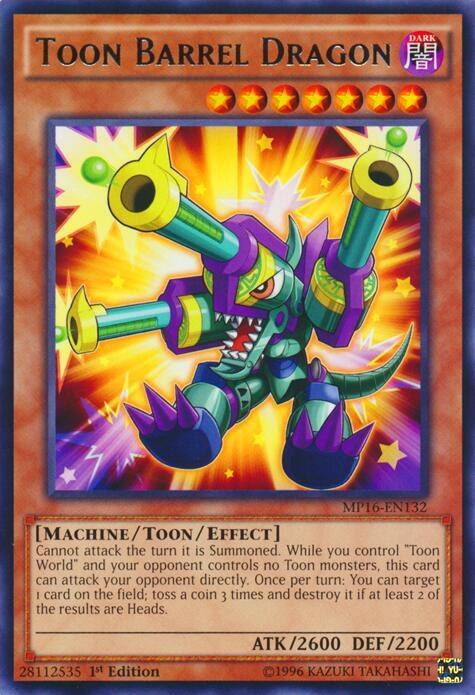Toon Barrel Dragon - Unlimited