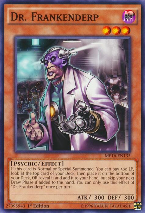 Dr. Frankenderp - 1st Edition