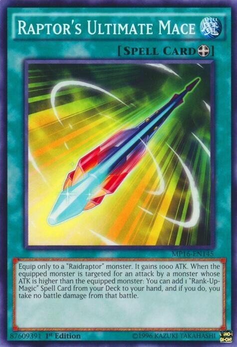 Raptor's Ultimate Mace - 1st Edition