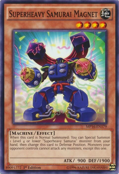 Superheavy Samurai Magnet - 1st Edition