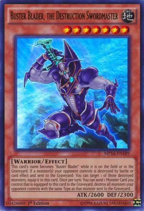 Buster Blader, the Destruction Swordmaster - Unlimited