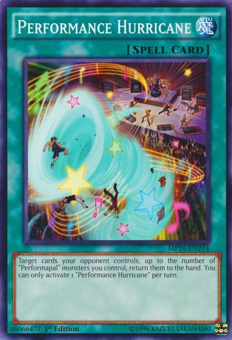 Performance Hurricane - 1st Edition