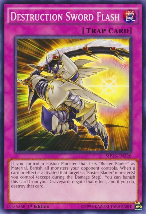 Destruction Sword Flash - 1st Edition