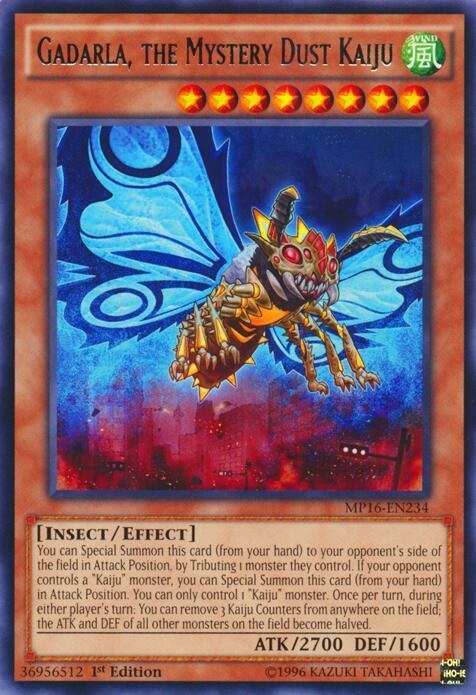 Gadarla, the Mystery Dust Kaiju - 1st Edition