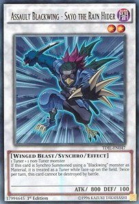 Assault Blackwing - Sayo the Rain Hider - 1st Edition