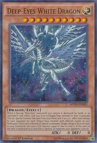 Deep-Eyes White Dragon - 1st Edition