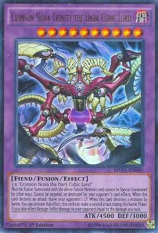 Crimson Nova Trinity the Dark Cubic Lord - 1st Edition