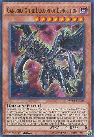 Gandora-X the Dragon of Demolition - 1st Edition