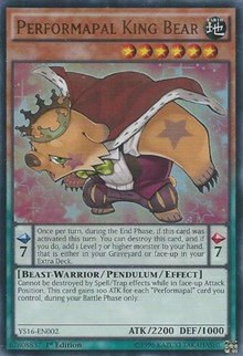 Performapal King Bear