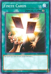 Finite Cards - 1st Edition