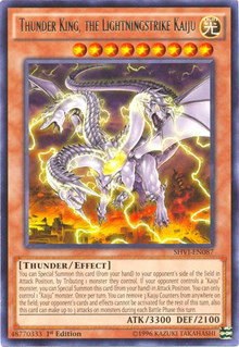 Thunder King, the Lightningstrike Kaiju - 1st Edition