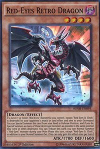 Red-Eyes Retro Dragon - 1st Edition