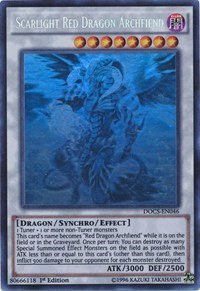 Scarlight Red Dragon Archfiend - Ghost Rare First Edition