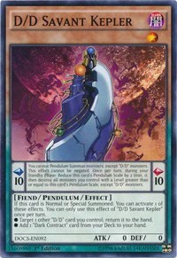 D/D Savant Kepler - Unlimited