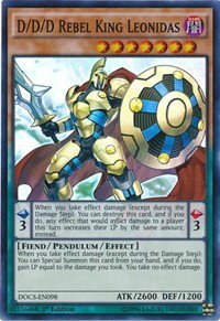 D/D/D Rebel King Leonidas - 1st Edition