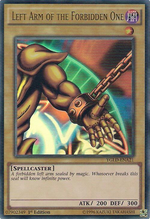Left Arm of the Forbidden One - 1st Edition